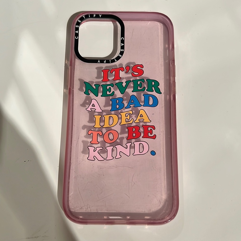 It’s never a bad idea to be kind Casetify case
